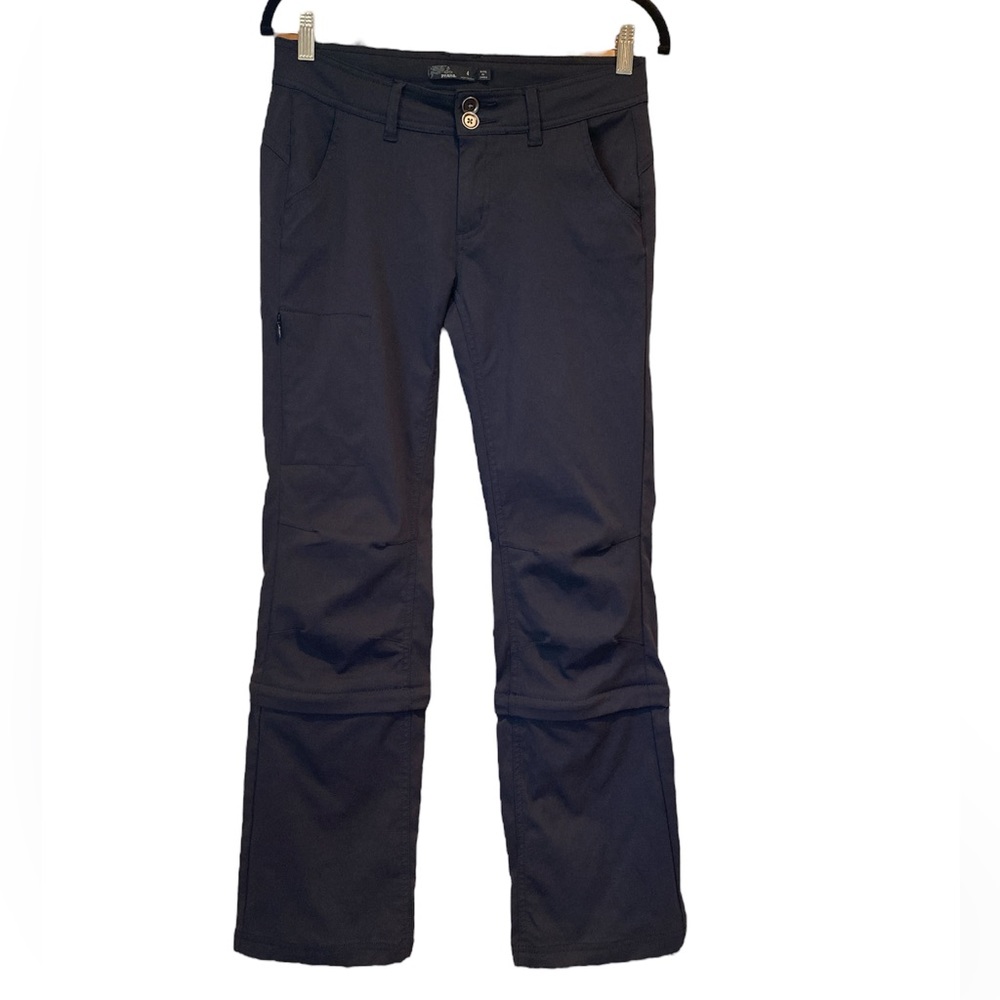 Prana Halle black convertible pants size 4